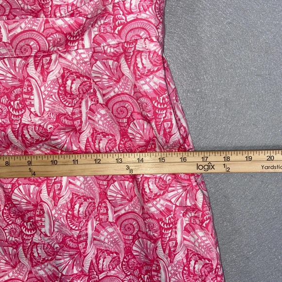 Vineyard Vines Dress Womens Size 6 Pink Mini Style Solid Lined Strapless Casual - Picture 6 of 16